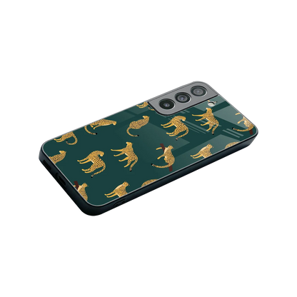 Fierce Spots stylish phone case for samsung galaxy s22 | glossy glass and slim fit