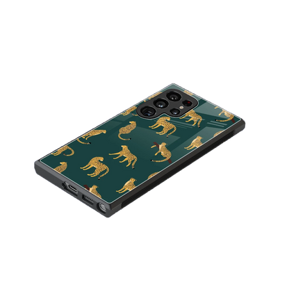 Fierce Spots stylish phone case for samsung galaxy s23 ultra | glossy glass and slim fit