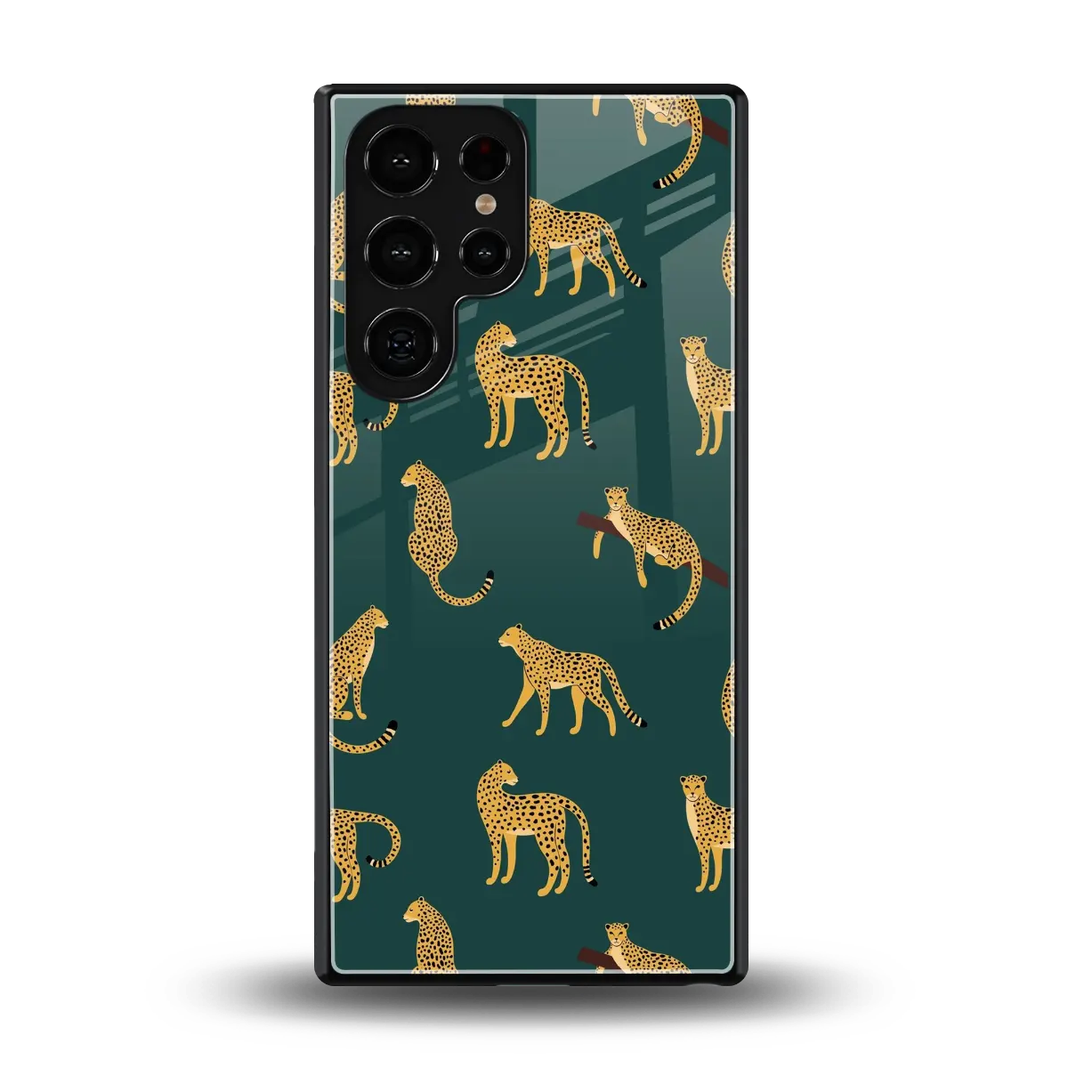 Fierce Spots back phone cover | glass case for samsung galaxy s26 ultra