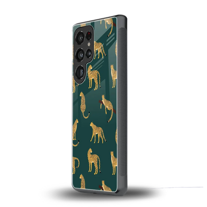 Fierce Spots samsung galaxy s25 ultra mobile cover | shockproof glass phone case