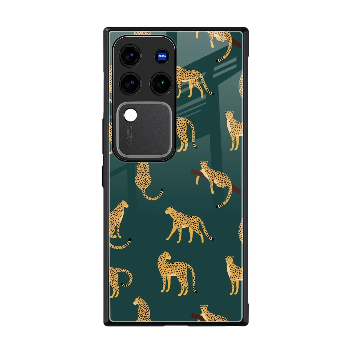 Fierce Spots back phone cover | glass case forvivo v30 pro
