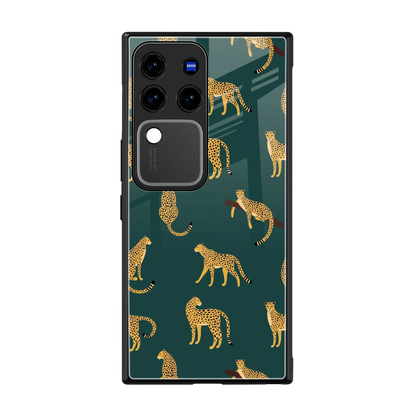 Fierce Spots back phone cover | glass case forvivo v30 pro