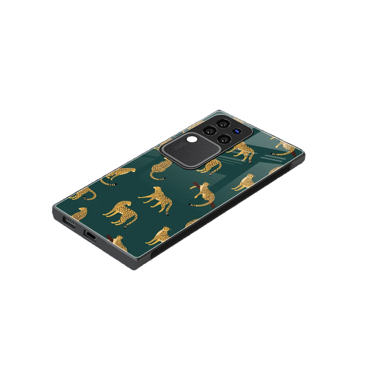 Fierce Spots stylish phone case forvivo v30 pro | glossy glass and slim fit