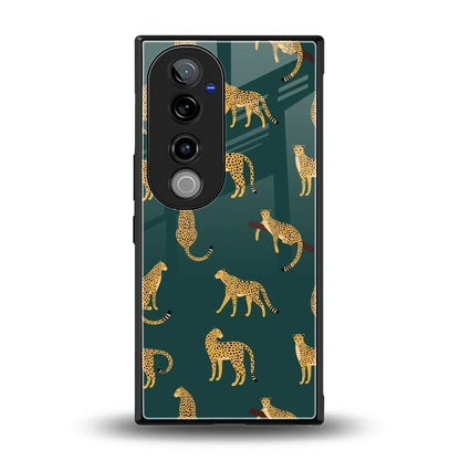 Fierce Spots back phone cover | glass case for vivo v40 pro