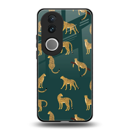 Fierce Spots back phone cover | glass case for vivo v50