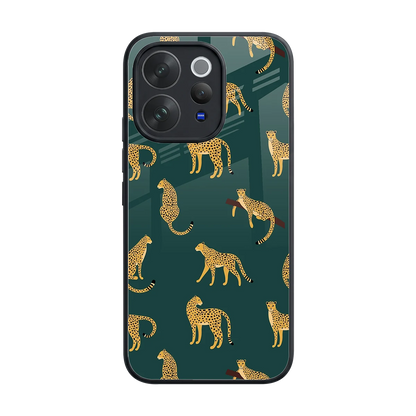 Fierce Spots back phone cover | glass case for vivo v70