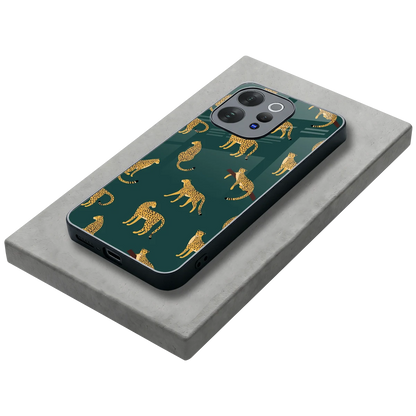 Fierce Spots stylish phone case for vivo v70 | glossy glass and slim fit
