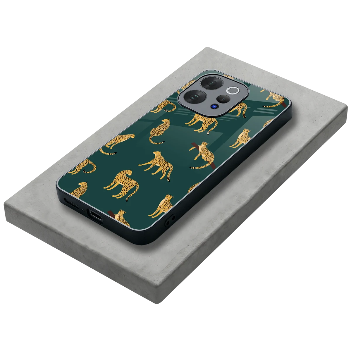 Fierce Spots stylish phone case for vivo v70 elite | glossy glass and slim fit