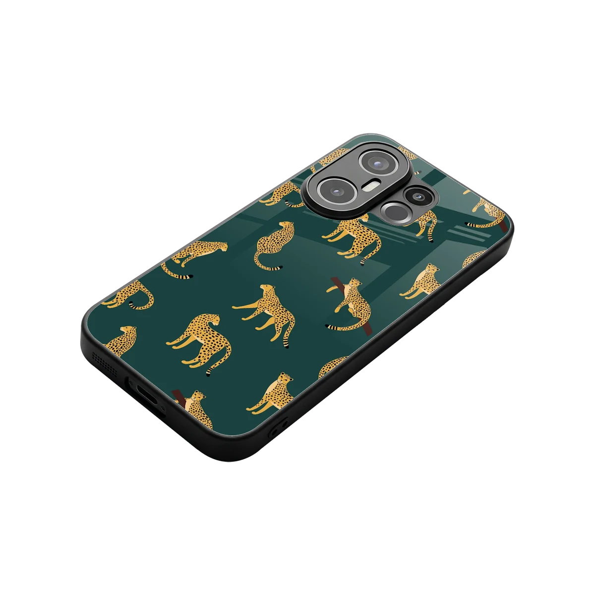 Fierce Spots stylish phone case for vivo x200 fe | glossy glass and slim fit