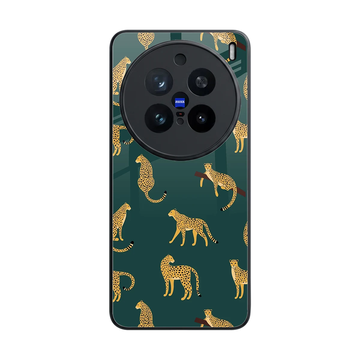 Fierce Spots back phone cover | glass case for vivo x200 pro