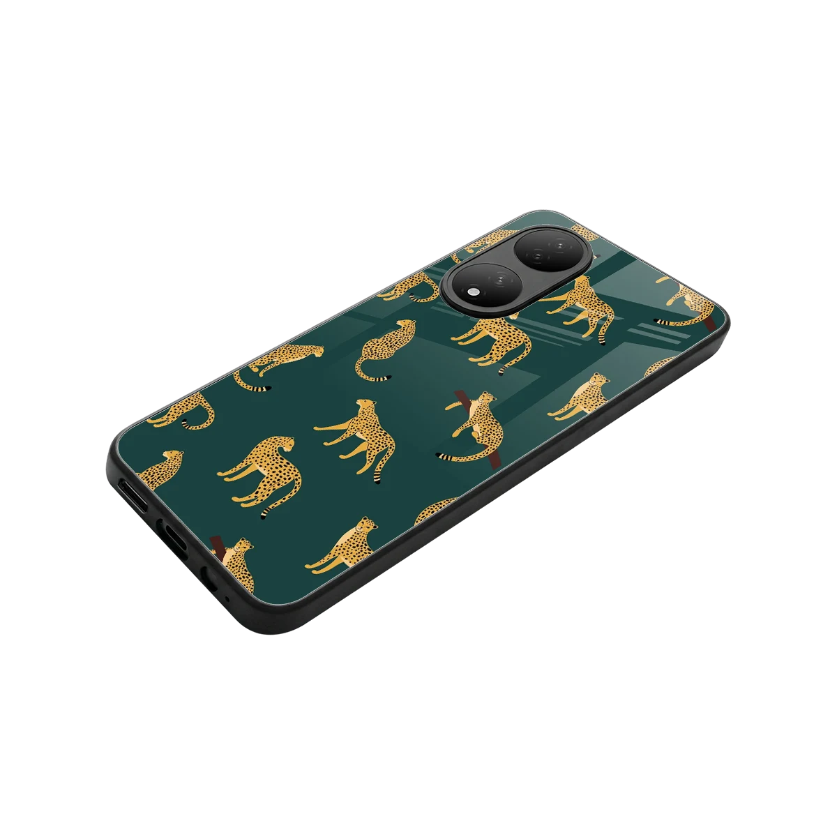 Fierce Spots stylish phone case for Vivo-y100 | glossy glass and slim fit