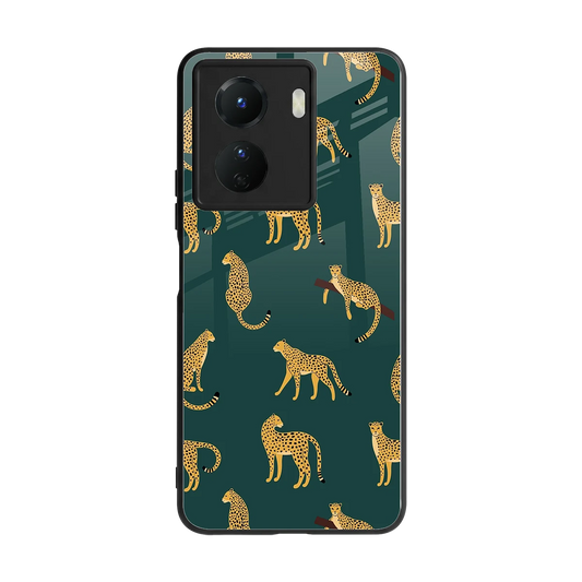 Fierce Spots back phone cover | glass case for vivo y16