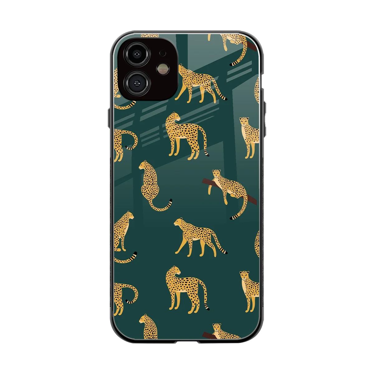 Fierce Spots back phone cover | glass case for iphone 12
