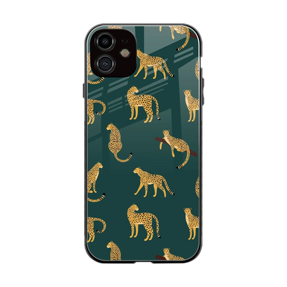 Fierce Spots back phone cover | glass case for iphone 12