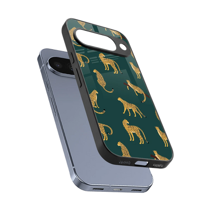 Fierce Spots sleek google pixel 10 cover with tempered glass back and TPU edges