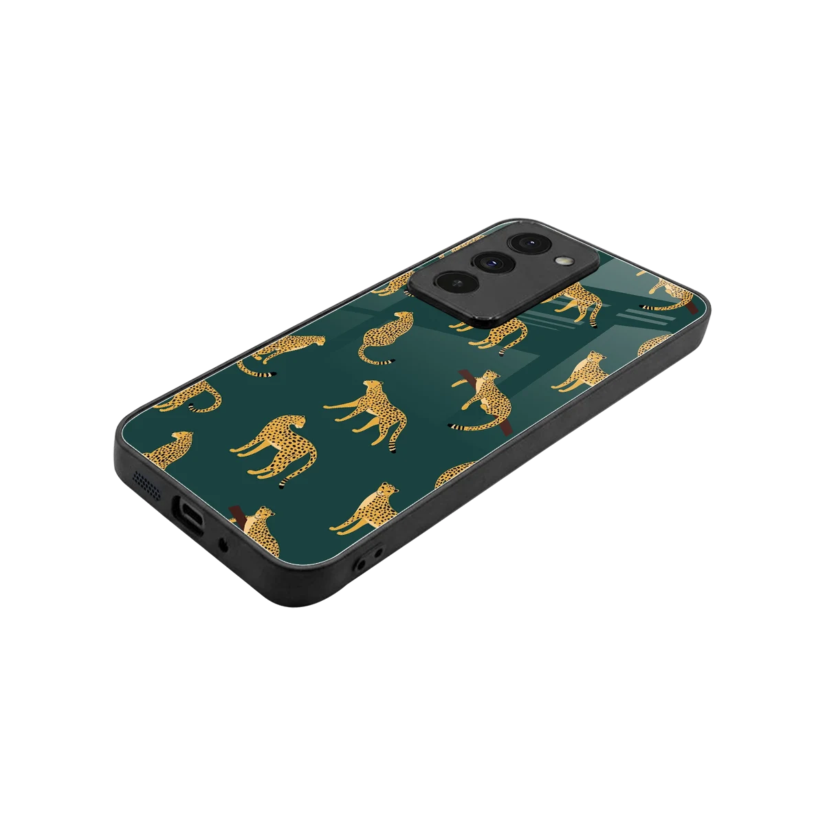 Fierce Spots stylish phone case for redmi 15 5g | glossy glass and slim fit