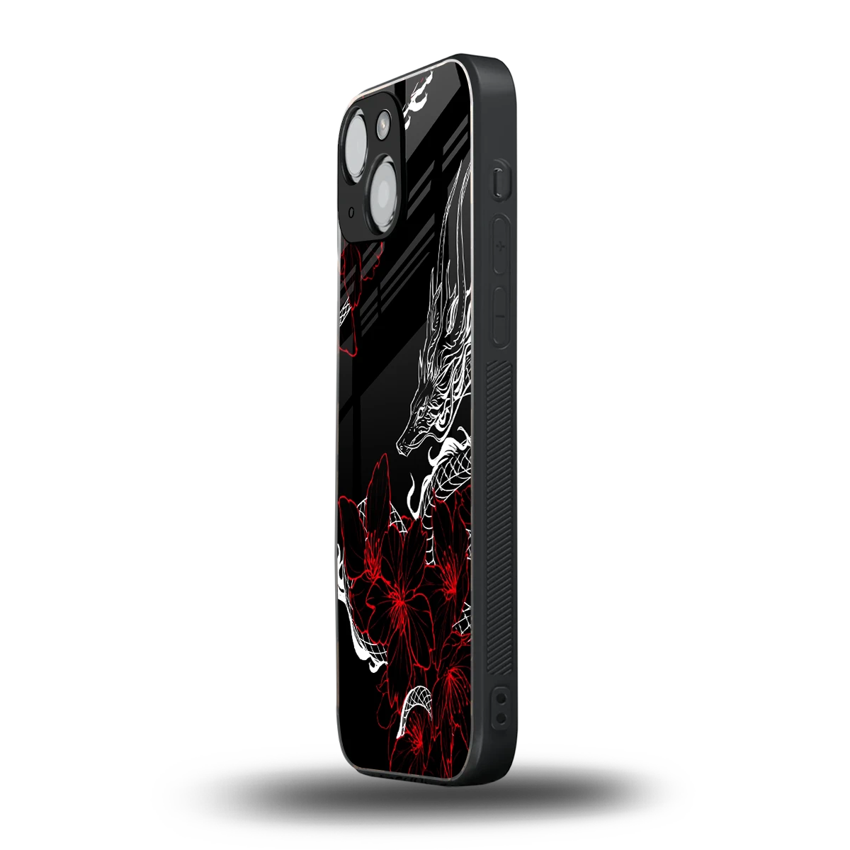Fiery Petals iphone 12 mini mobile cover | shockproof glass phone case