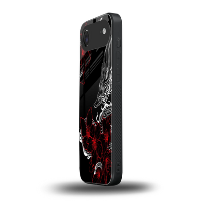 Fiery Petals iphone air mobile cover | shockproof glass phone case
