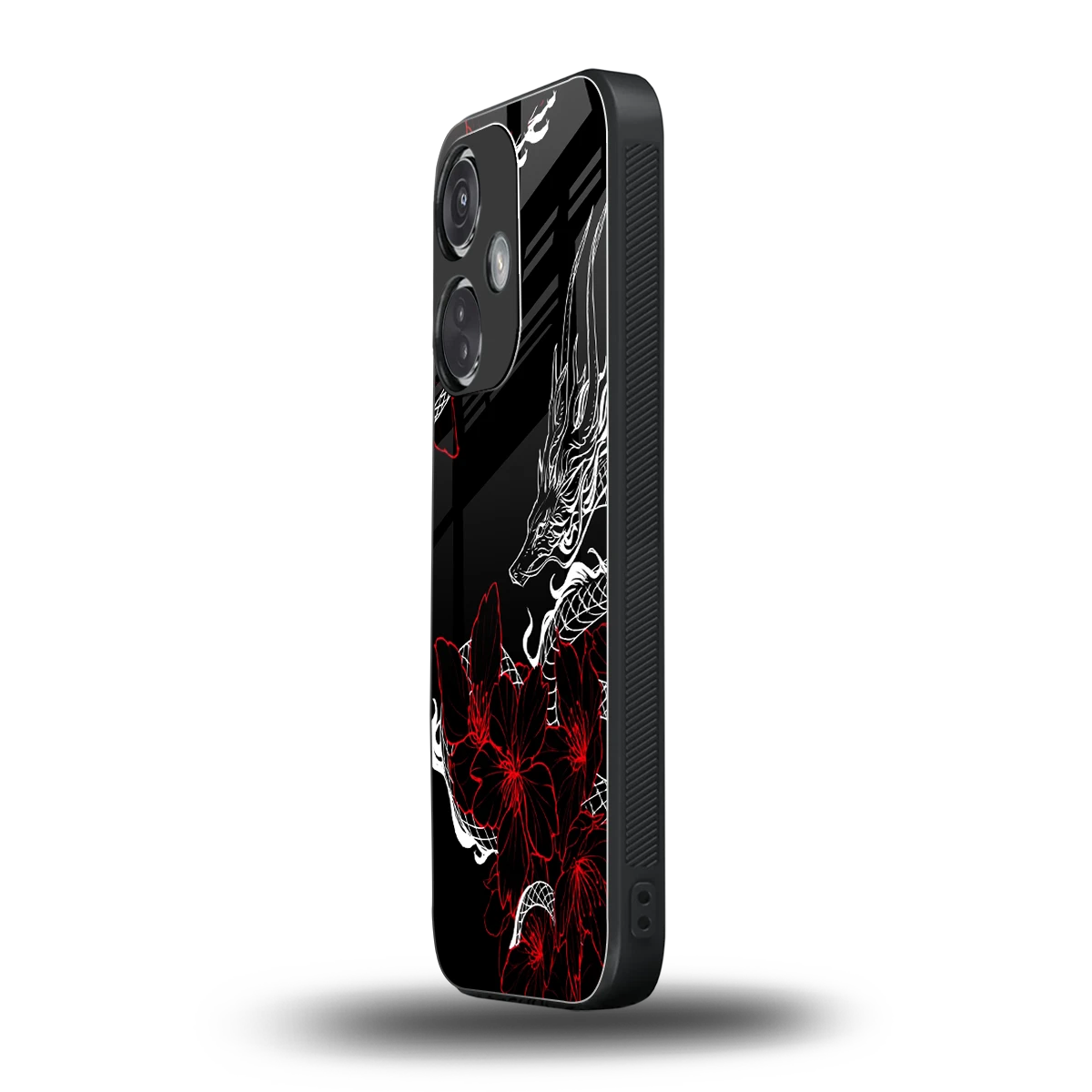 Fiery Petals oneplus nord ce 3 mobile cover | shockproof glass phone case