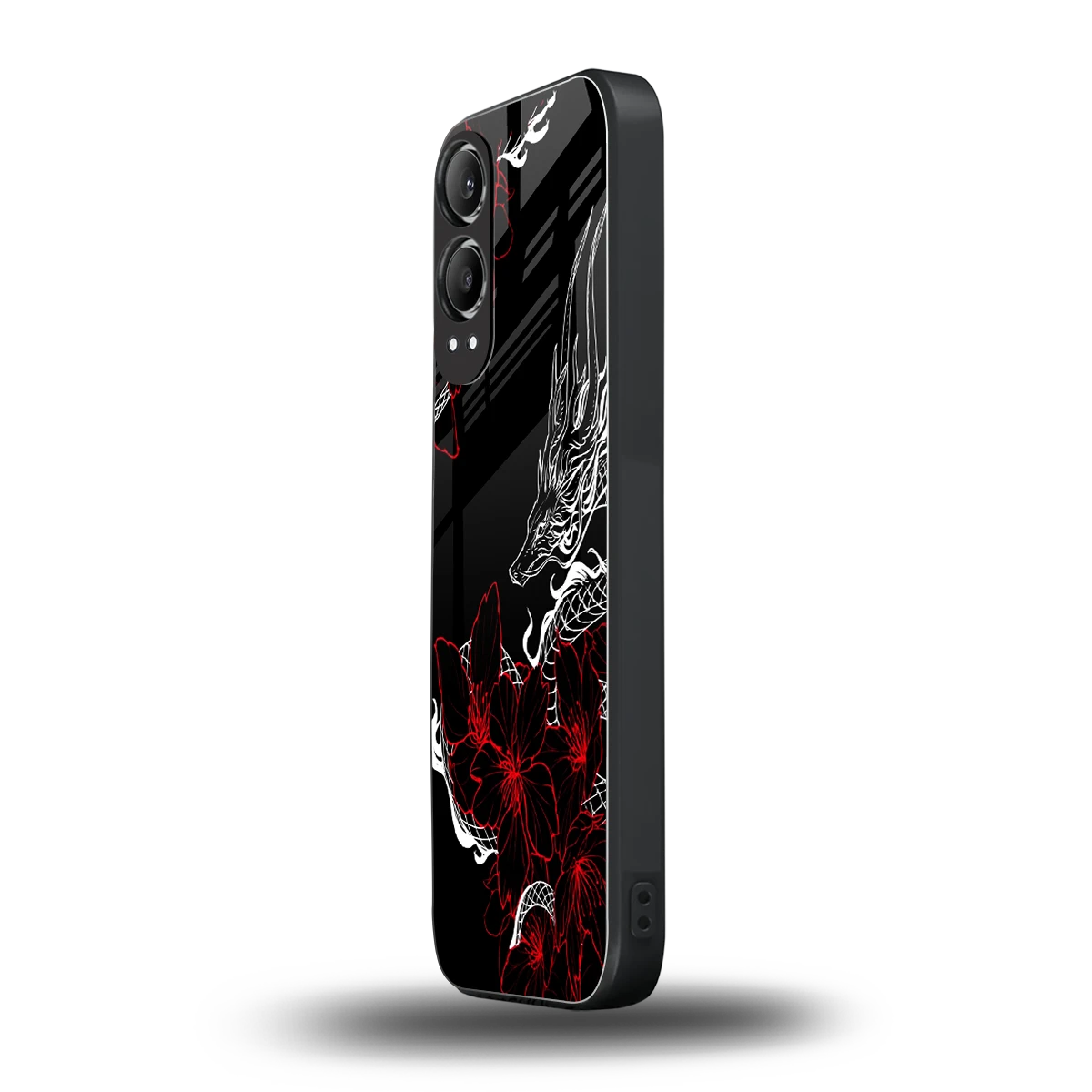 Fiery Petals oneplus nord ce 4 lite mobile cover | shockproof glass phone case