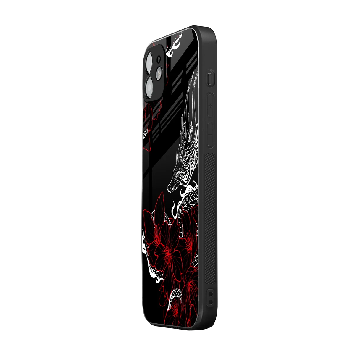 Fiery Petals iphone 11 mobile cover | shockproof glass phone case