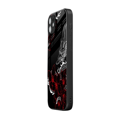 Fiery Petals iphone 11 mobile cover | shockproof glass phone case