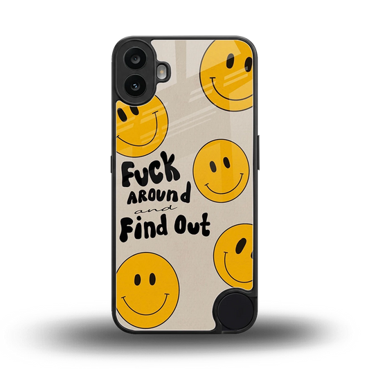 Find Out back phone cover | glass case for cmf nothing phone 1