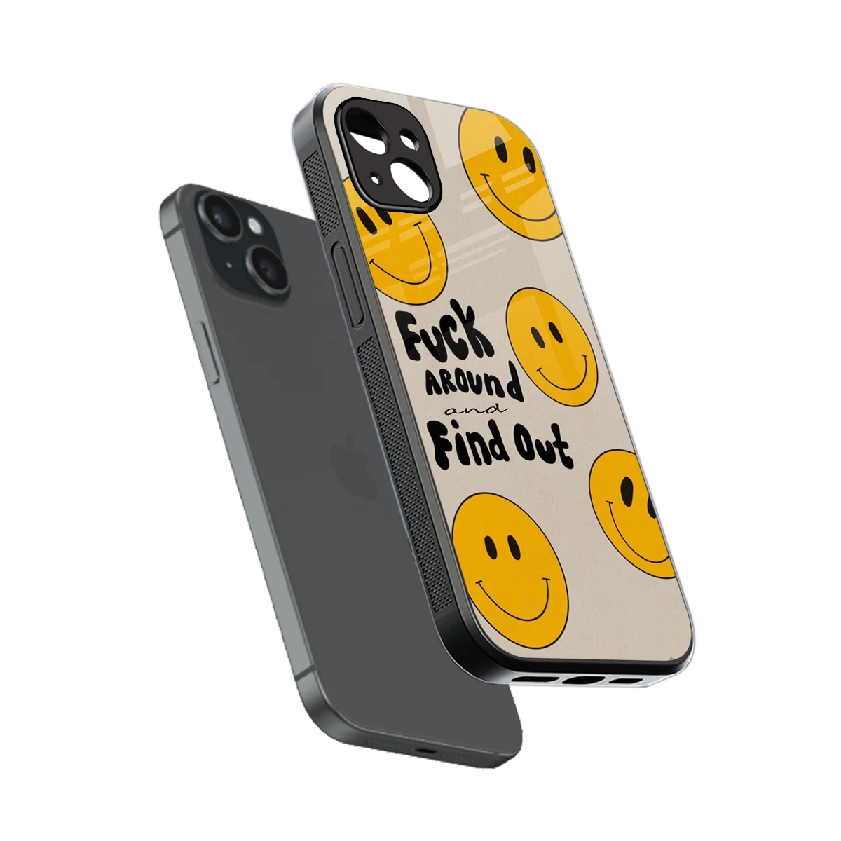Find Out sleek iphone 14 plus cover with tempered glass back and TPU edges