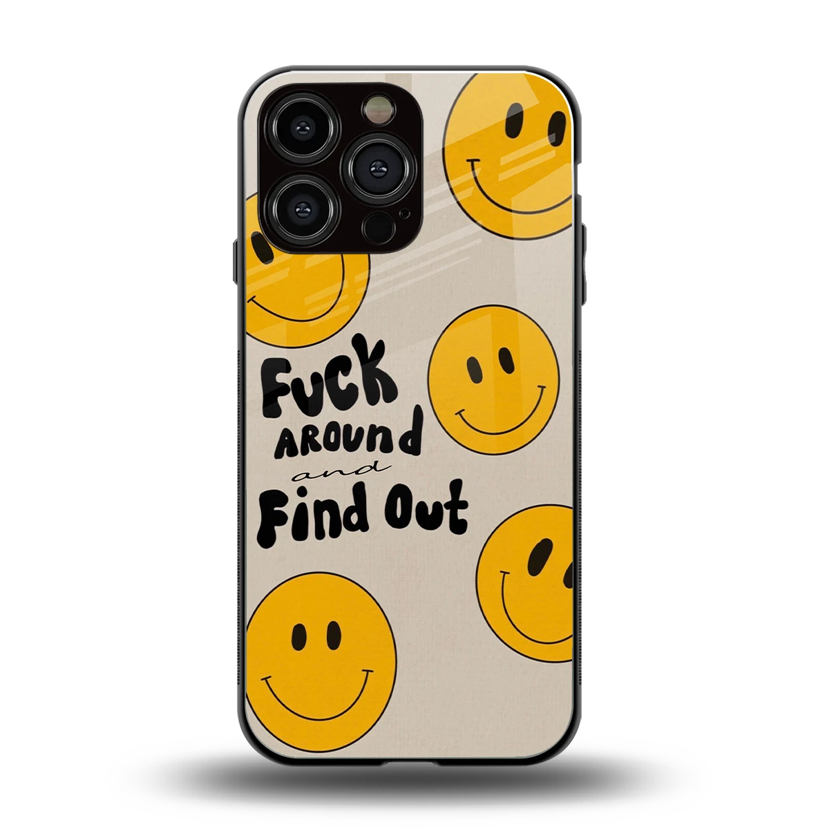 Find Out back phone cover | glass case for iphone 15 pro max