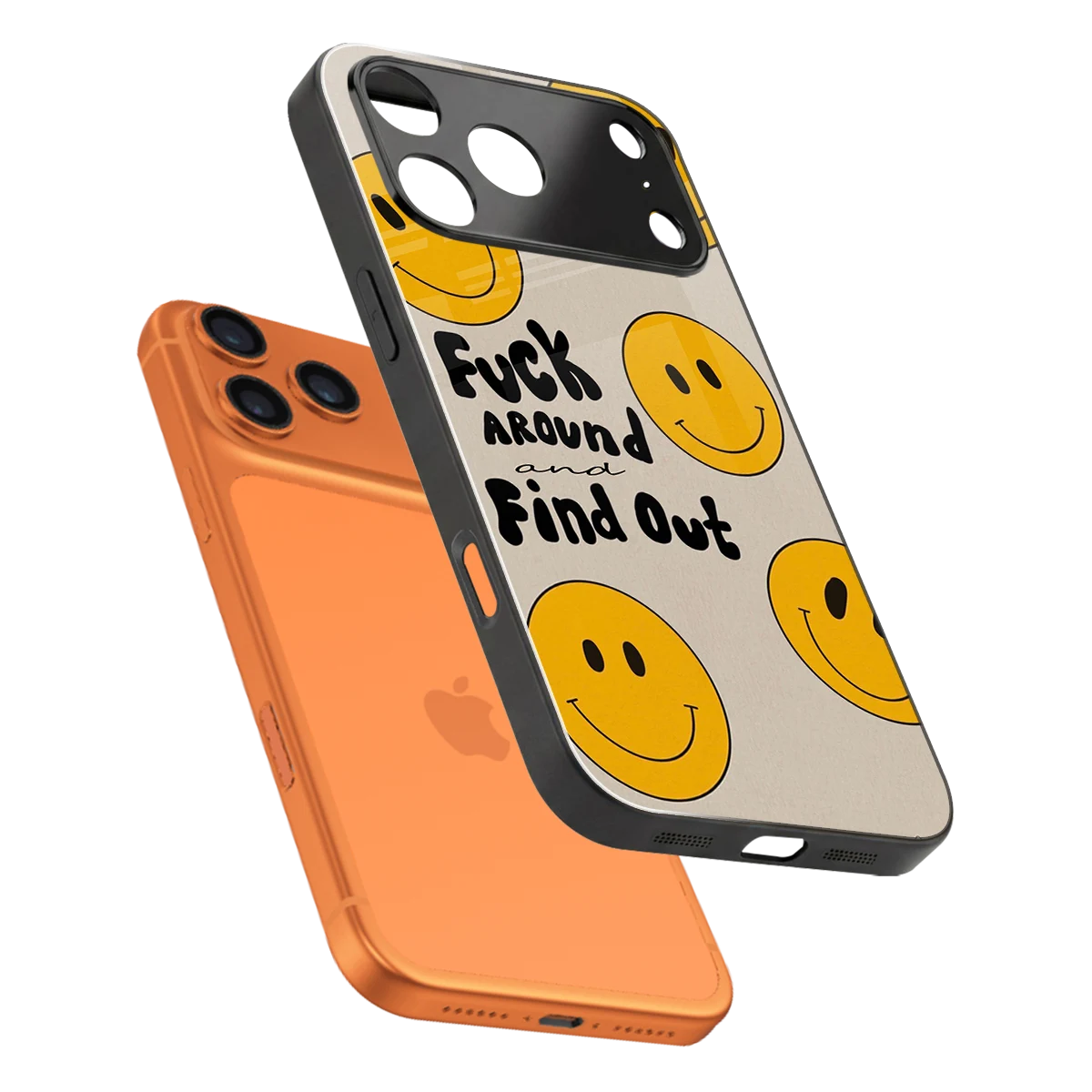 Find Out sleek iphone 17 pro cover with tempered glass back and TPU edges