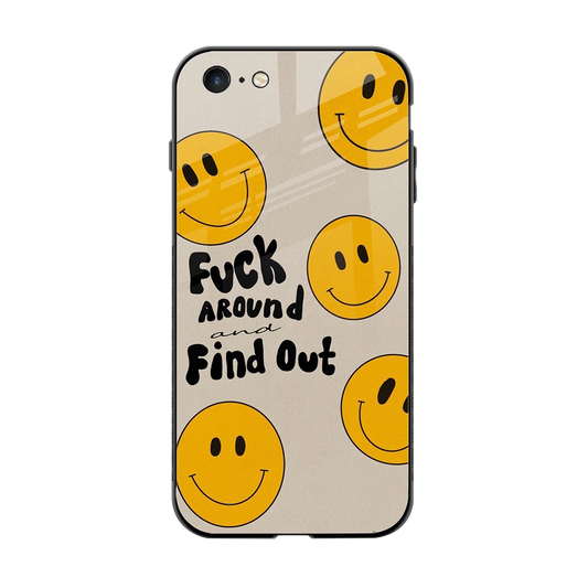 Find Out back phone cover | glass case for iphone 6s