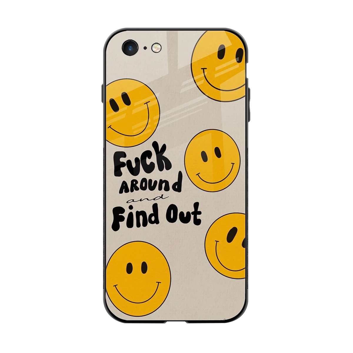 Find Out back phone cover | glass case for iphone 6s plus