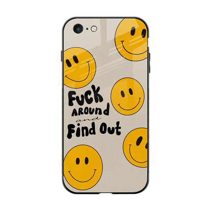 Find Out back phone cover | glass case for iphone 6s plus