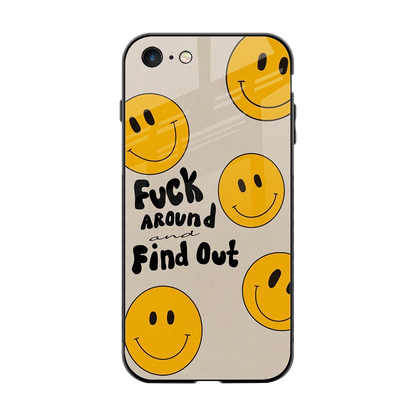 Find Out back phone cover | glass case for iphone 7