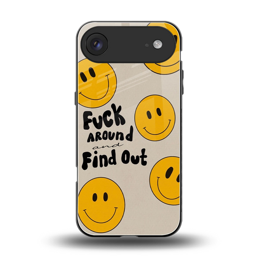 Find Out back phone cover | glass case for iphone air