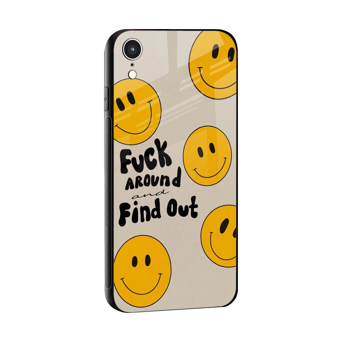 Find Out sleek iphone xr cover with tempered glass back and TPU edges