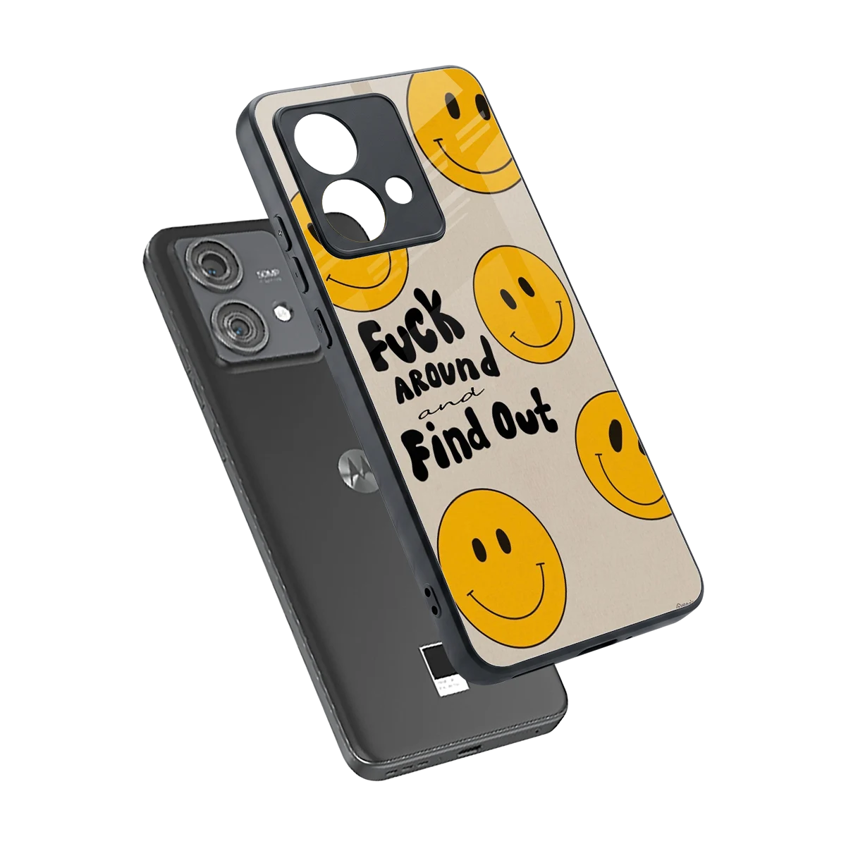 Find Out sleek motorola edge 40 neo 5g cover with tempered glass back and TPU edges