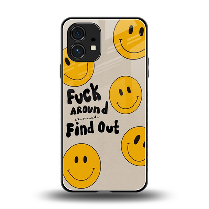 Find Out back phone cover | glass case for nothing phone 1