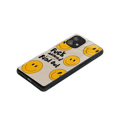 Find Out stylish phone case for nothing phone 1 | glossy glass and slim fit