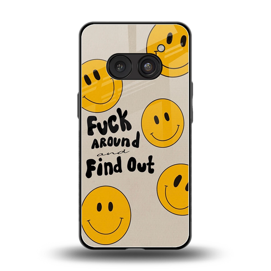 Find Out back phone cover | glass case for nothing phone 2a