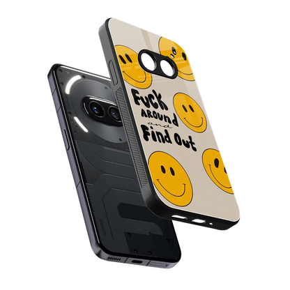 Find Out sleek nothing phone 2a cover with tempered glass back and TPU edges
