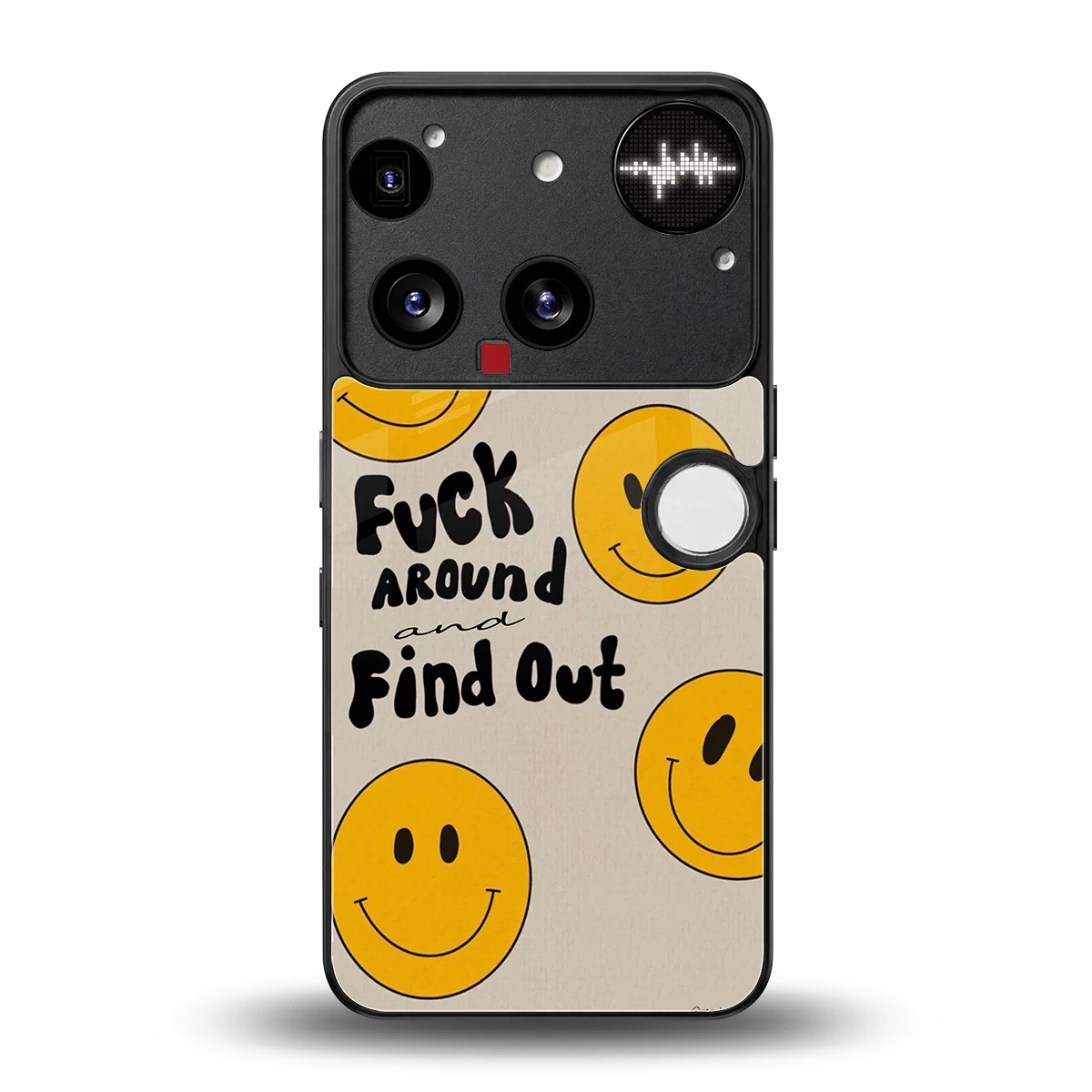 Find Out back phone cover | glass case for nothing phone 3