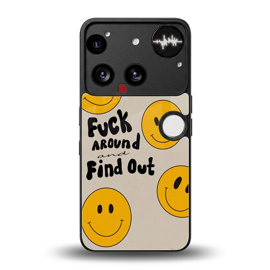 Find Out back phone cover | glass case for nothing phone 3