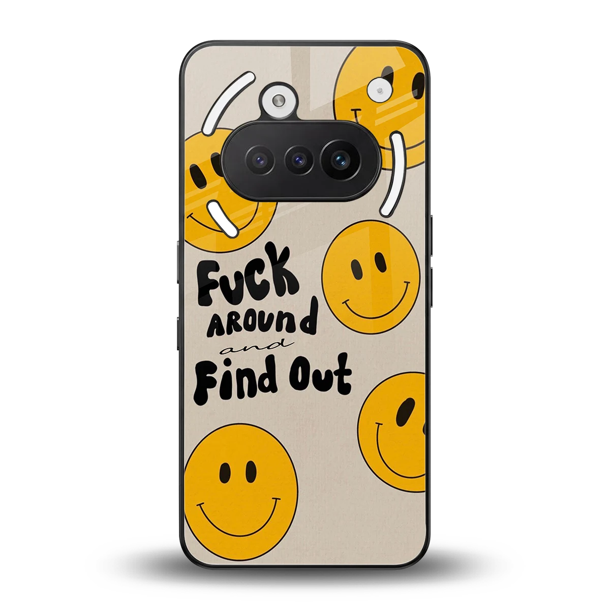 Find Out back phone cover | glass case for nothing phone 3a