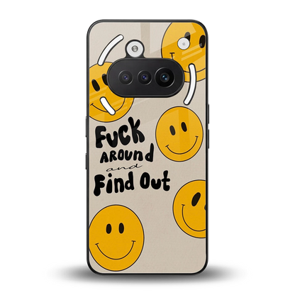 Find Out back phone cover | glass case for nothing phone 3a