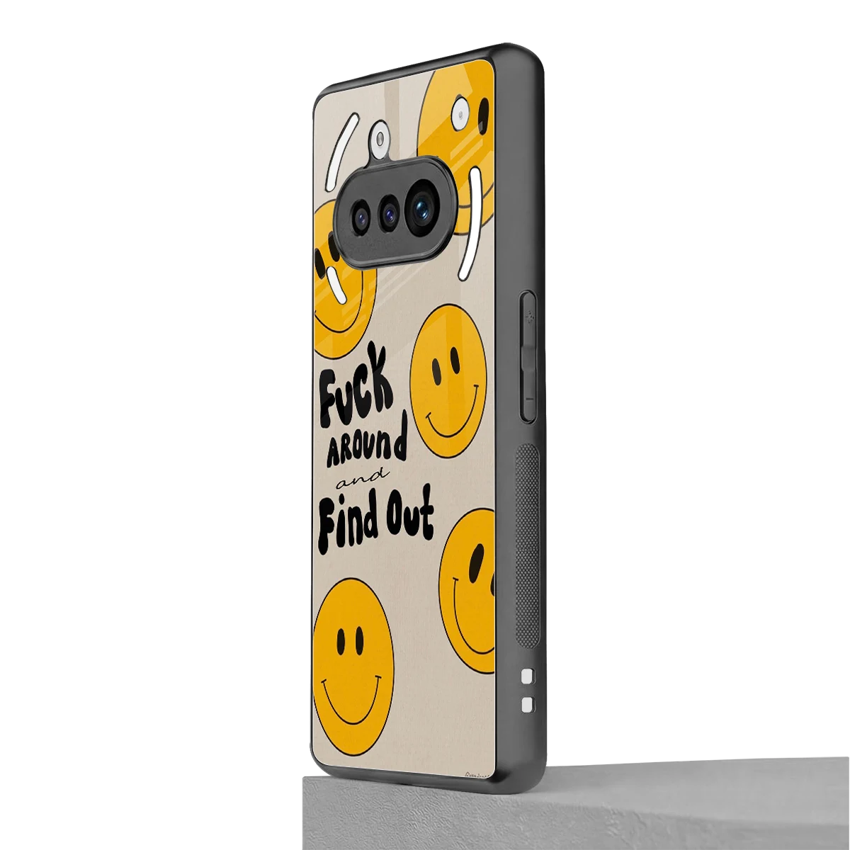 Find Out nothing phone 3a mobile cover | shockproof glass phone case