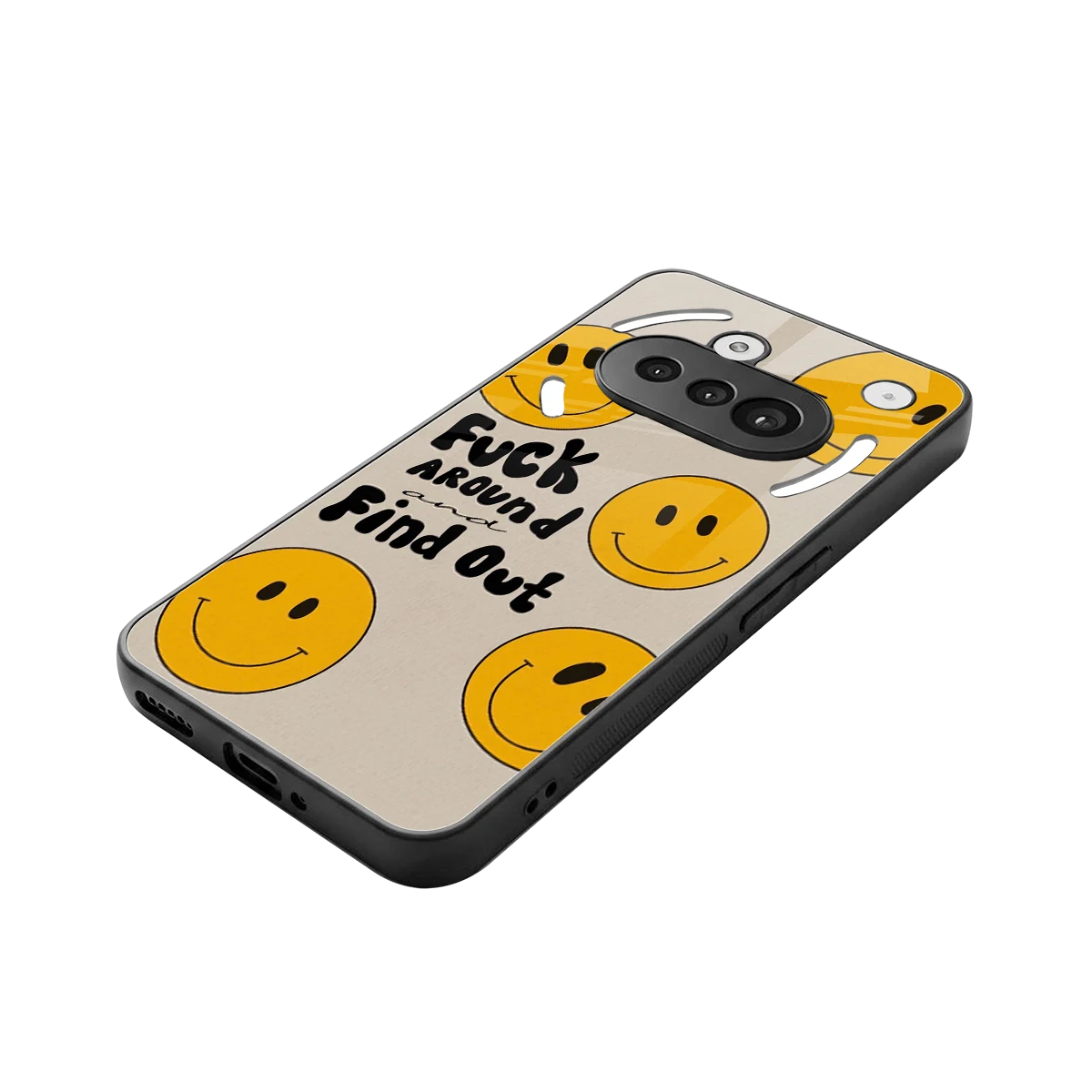 Find Out stylish phone case for nothing phone 3a | glossy glass and slim fit
