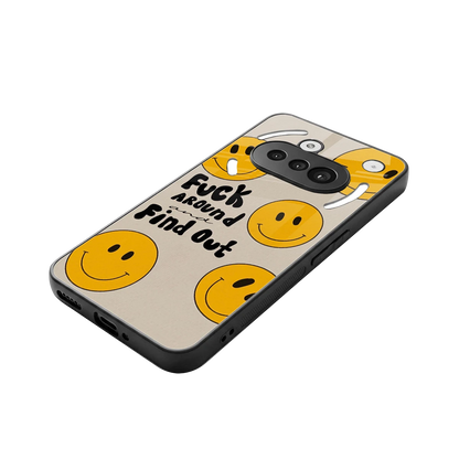 Find Out stylish phone case for nothing phone 3a | glossy glass and slim fit