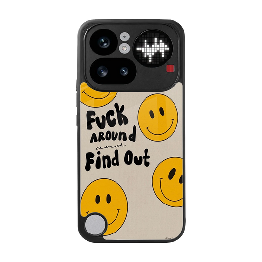 Find Out back phone cover | glass case for nothing phone 4a pro