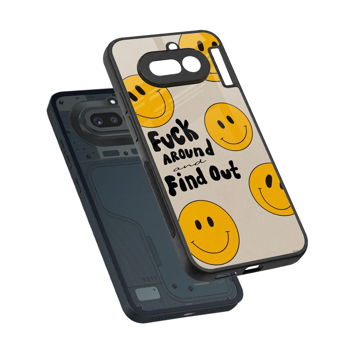 Find Out sleek nothing phone 4a cover with tempered glass back and TPU edges